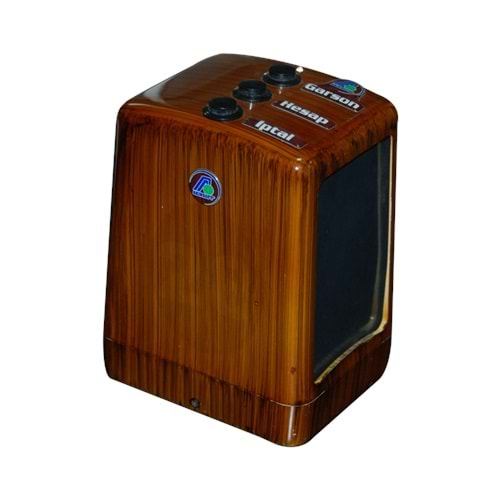 AKINSOFT Garson Çağrı Paneli - Peçetelik Ahşap Görünüm (1 Adet)