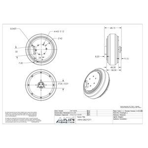 BRUSHLESS DC MOTOR ARM-2827OT1