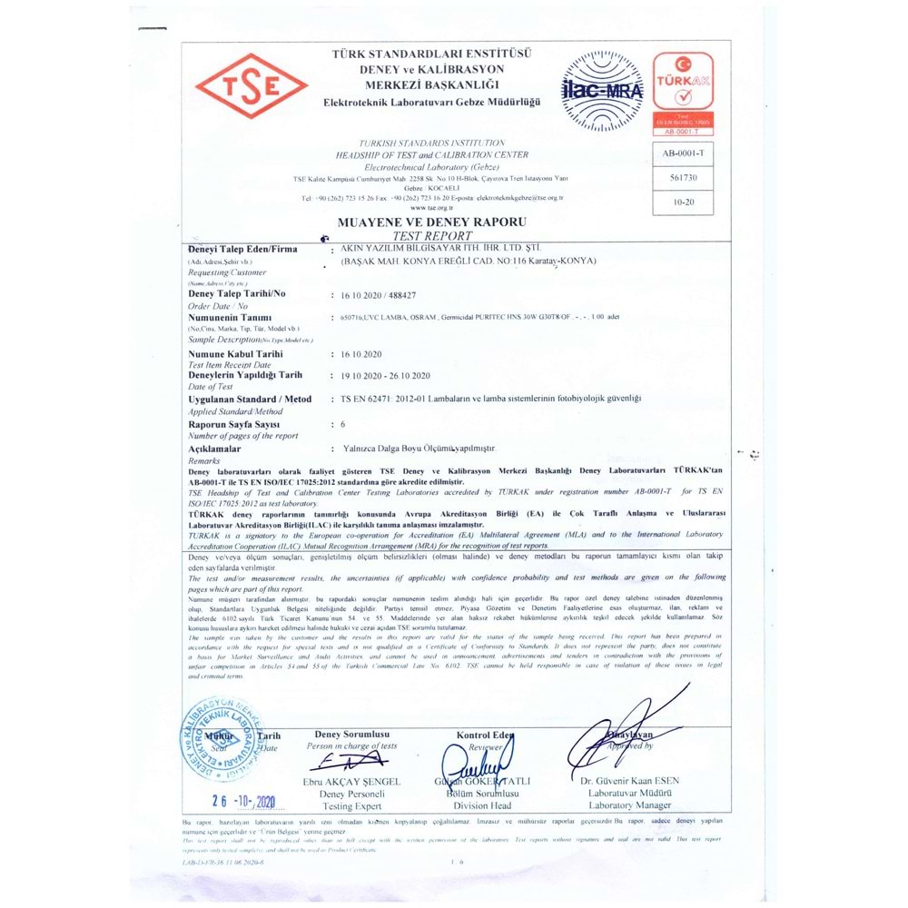 UV-C STERİLİZASYON ROBOTU